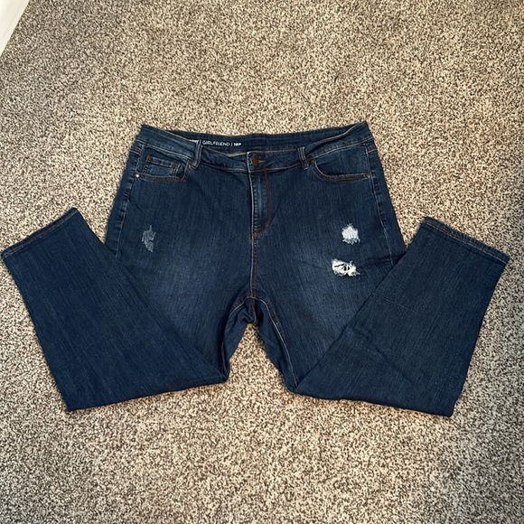 Avenue Denim Girlfriend jeans, size 16P - Picture 6 of 6